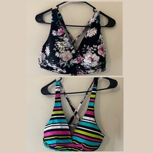 REVERSIBLE plus size bikini top